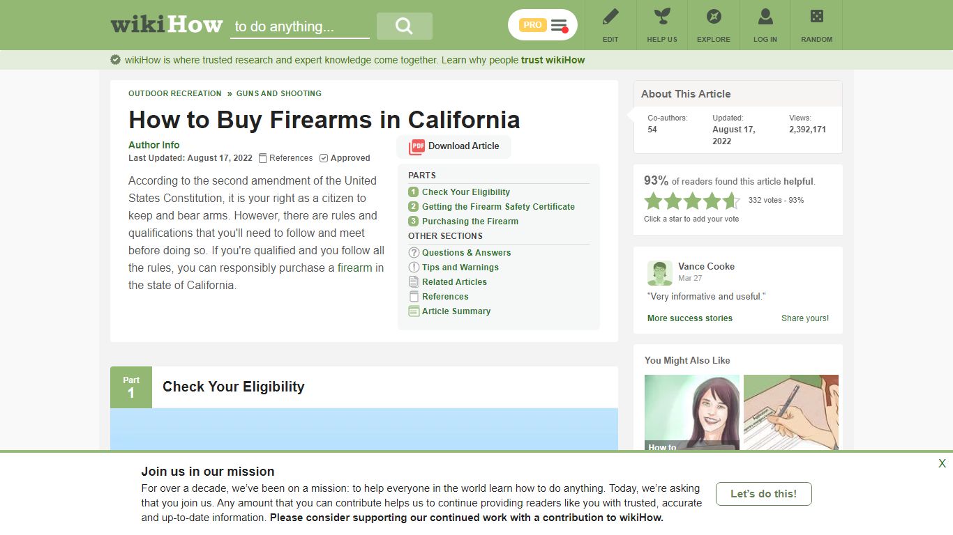 How to Buy Firearms in California (with Pictures) - wikiHow